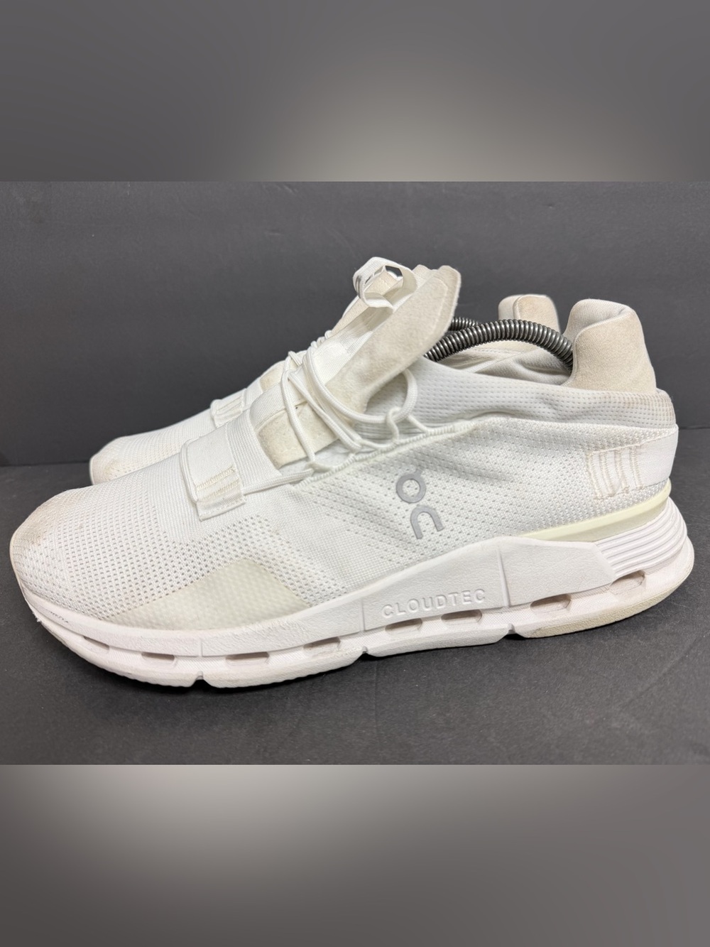 On Cloudnova Cloud Sneaker - Undyed-White Triple White 26.98227 Men’s US Size 11